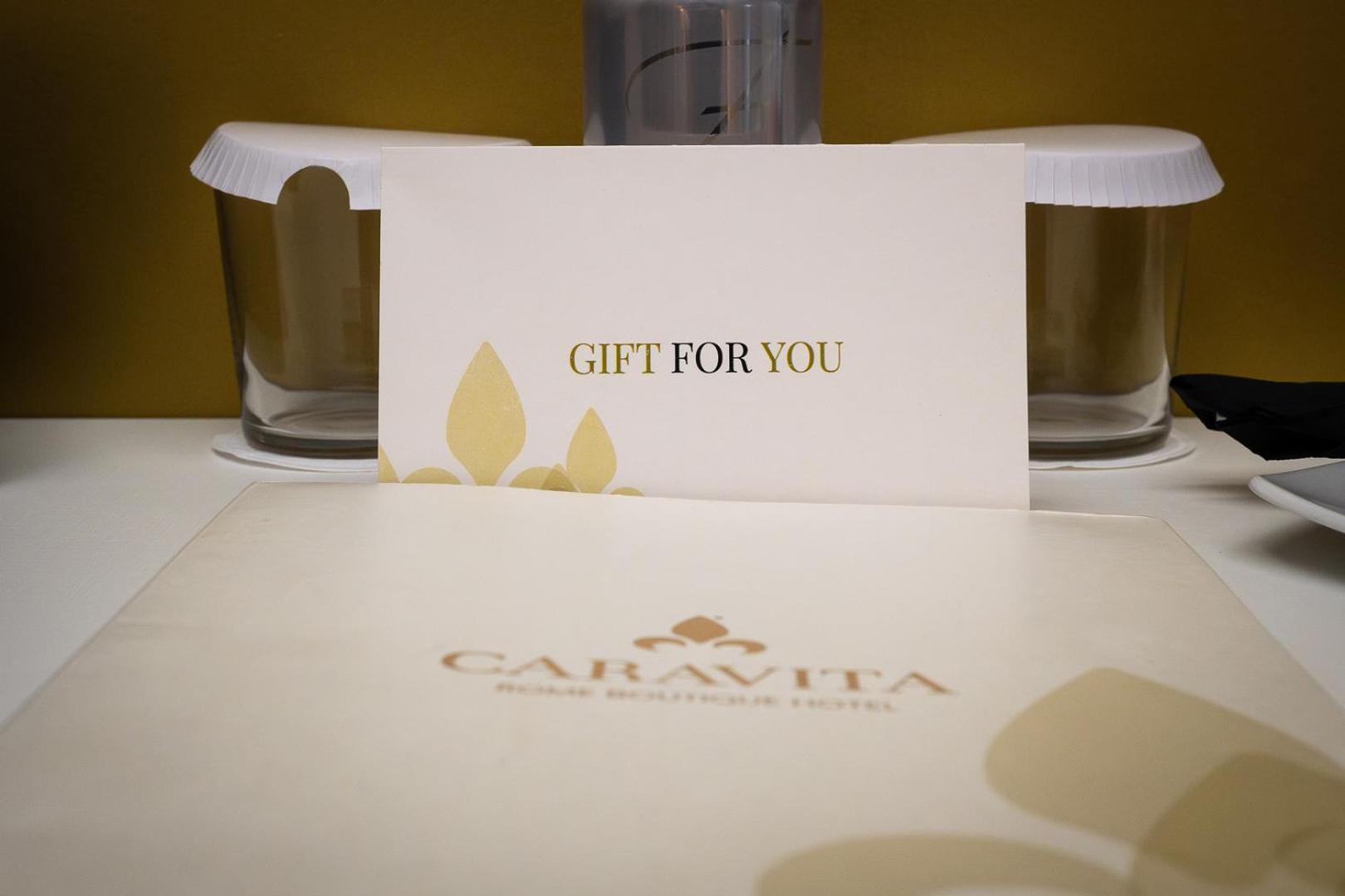 Hotel Caravita Ρώμη Εξωτερικό φωτογραφία A gift card